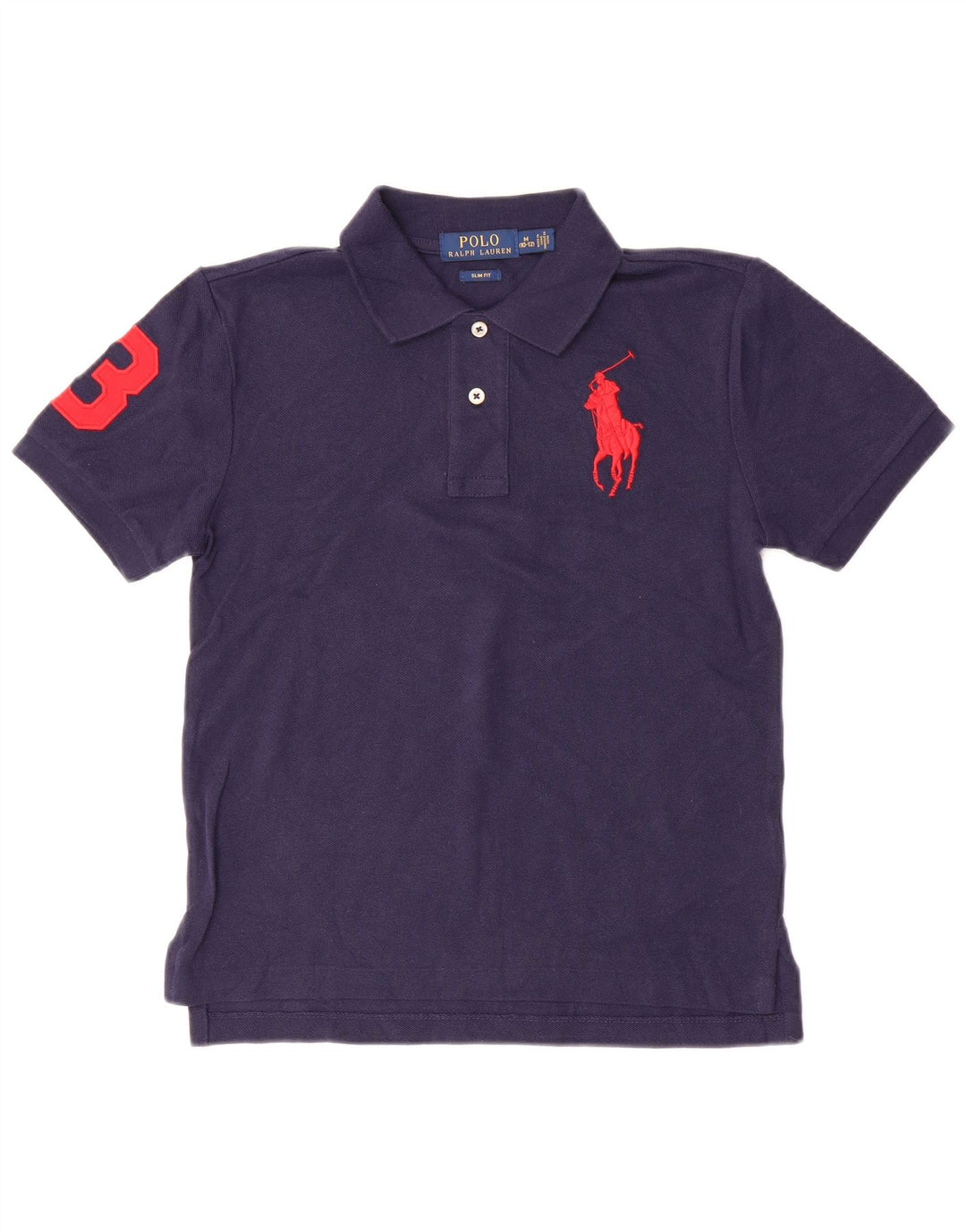 POLO RALPH LAUREN Polo slim fit da bambino 10-11 anni blu navy medio