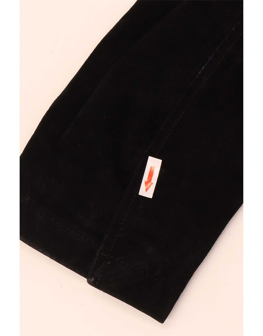 Giacca in pelle scamosciata da uomo Sisley UK 38 pelle nera media
