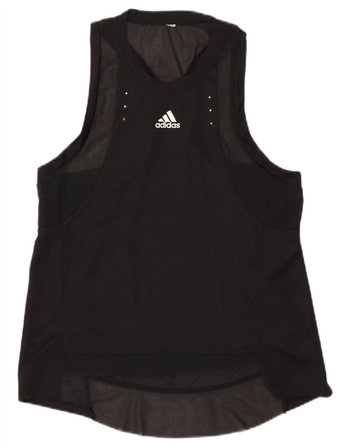 Canotta Adidas da donna UK 12 media nera