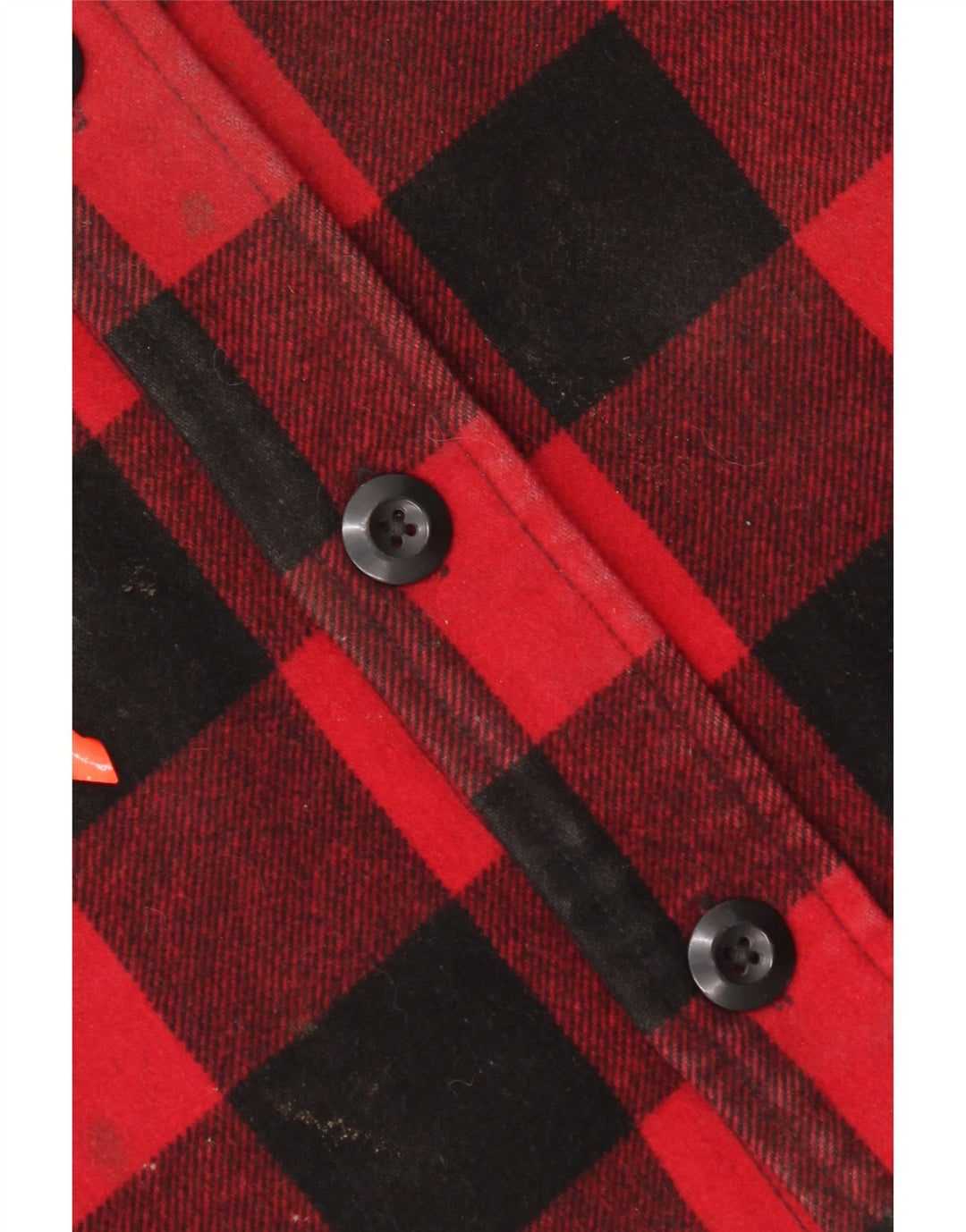 Camicia da uomo in flanella Nike Lumberjack XL rossa in lana a quadretti