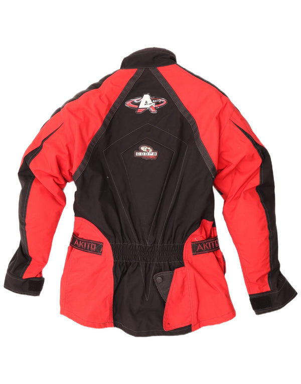 Giacca Akito da uomo Motorstyle Graphic Racer UK 36 Small Black Colourblock