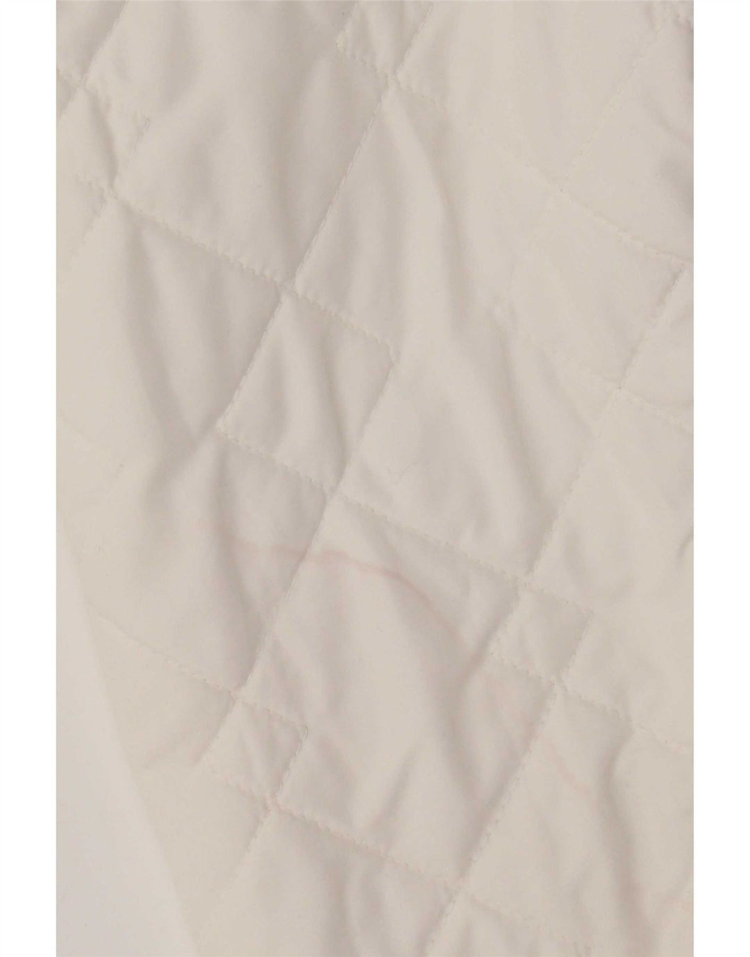 Giacca trapuntata da donna Adidas UK 14 poliestere bianco medio