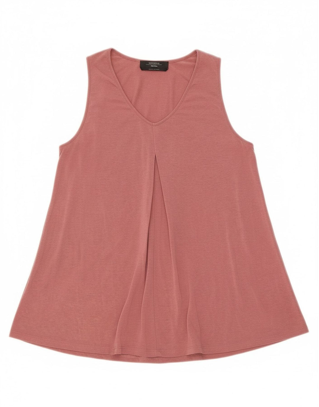 Max Mara Camicetta senza maniche da weekend da donna Top UK 12 Lyocell rosa medio