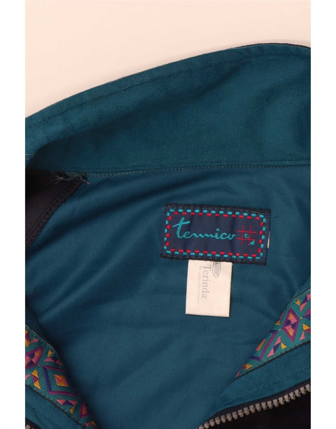 Terinda - Tuta da uomo in pile, pullover, grande, multicolore, color block