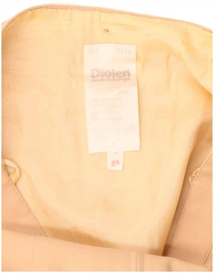 DIOLEN Gonna a trapezio da donna EU 40 Media W26 Poliestere beige
