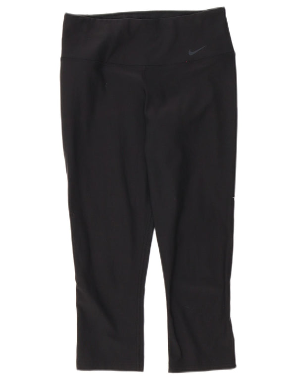 Leggings Nike Dri Fit Capri da donna UK 6 XS neri
