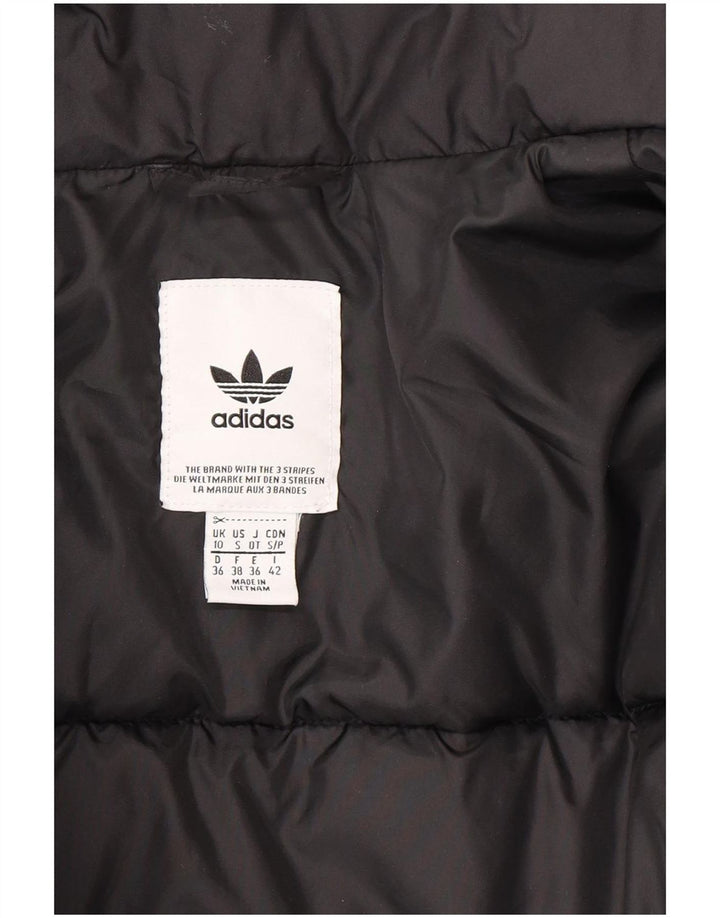 Giacca imbottita oversize da donna Adidas UK 10 Small Poliestere nero