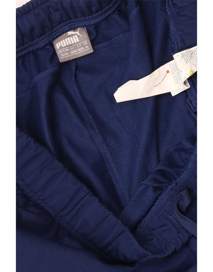 Pantaloni da tuta da uomo Puma Joggers XL Blu Poliestere color block