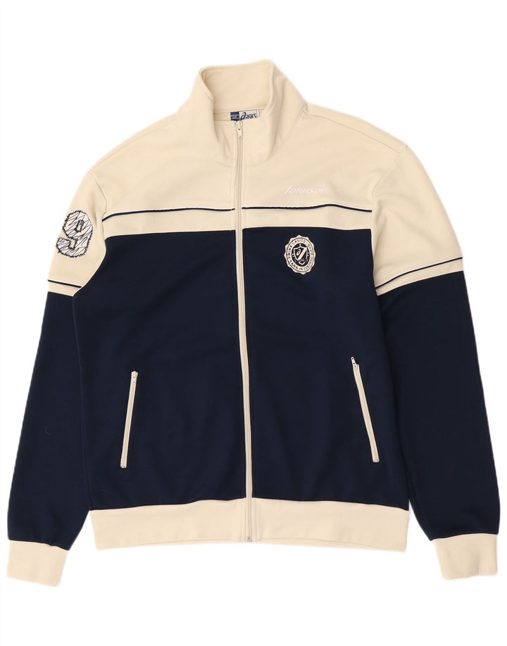Tuta intera grafica da uomo Oasis XL Poliestere color block blu navy