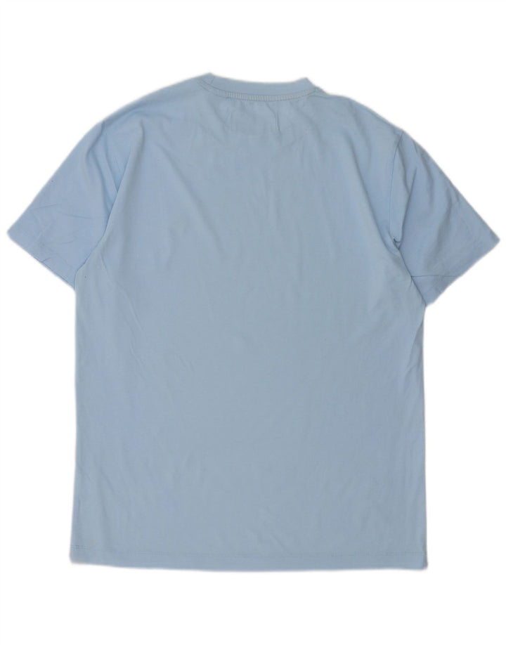 T-shirt da uomo Penguin Top in cotone blu medio