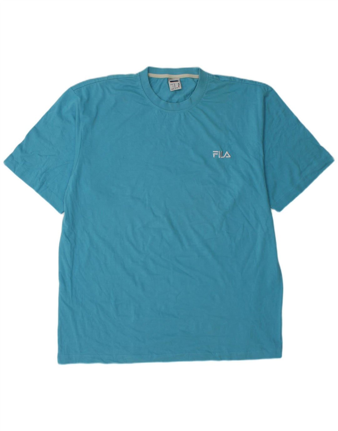 T-shirt da uomo FILA Top XL in cotone blu