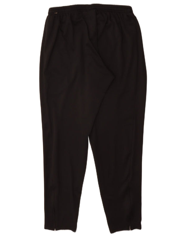 Pantaloni da tuta NIKE Dri Fit da donna UK 14 Large Nero Poliestere