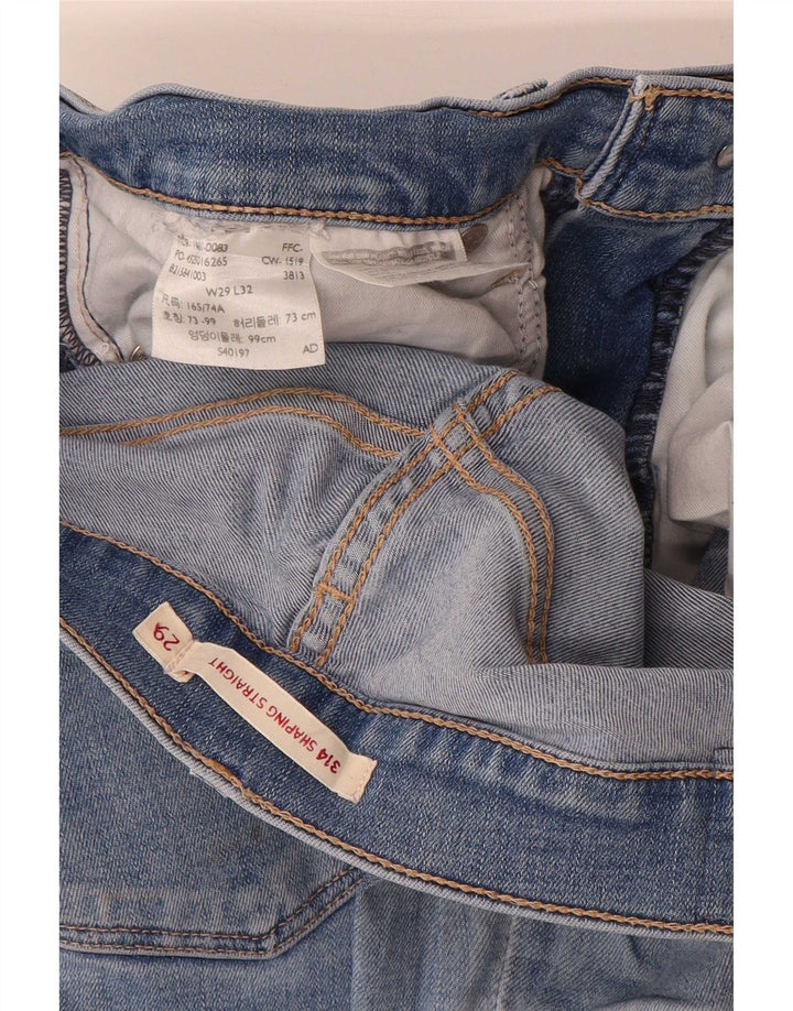 Jeans dritti modellanti da donna Levi's 314 W29 L28 Blu