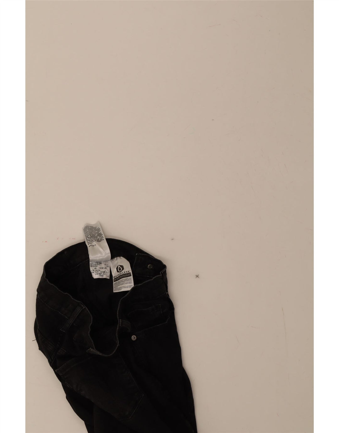 LEVI'S Womens Classic Fit Straight Jeans W28 L28 Black Cotton Vintage Levi's and Second-Hand Levi's from Messina Hembry 