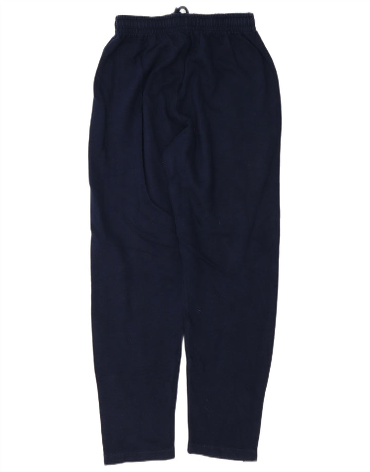 Pantaloni da tuta da uomo CHAMPION cotone medio blu navy