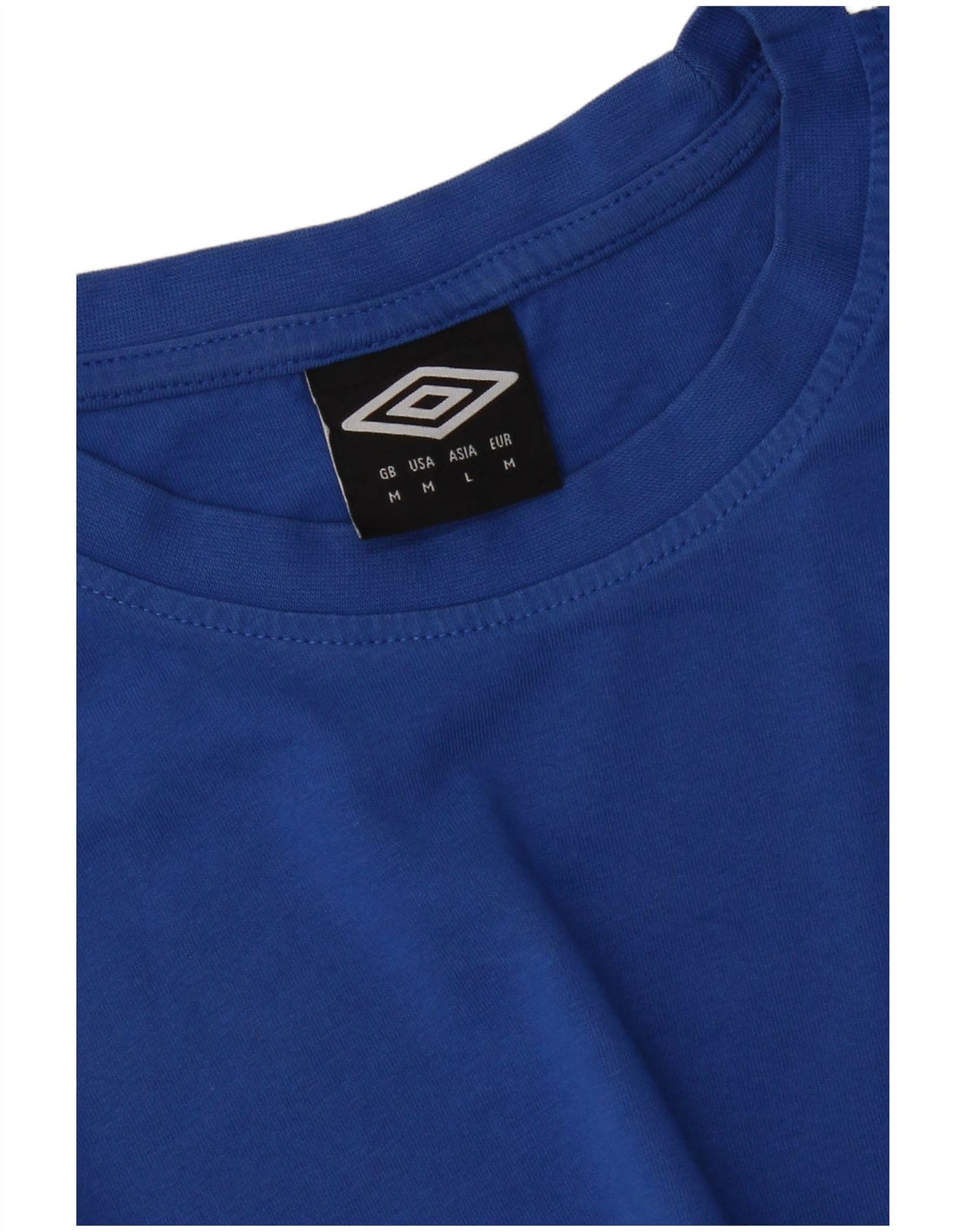 T-shirt grafica da uomo Umbro Top blu medio color block