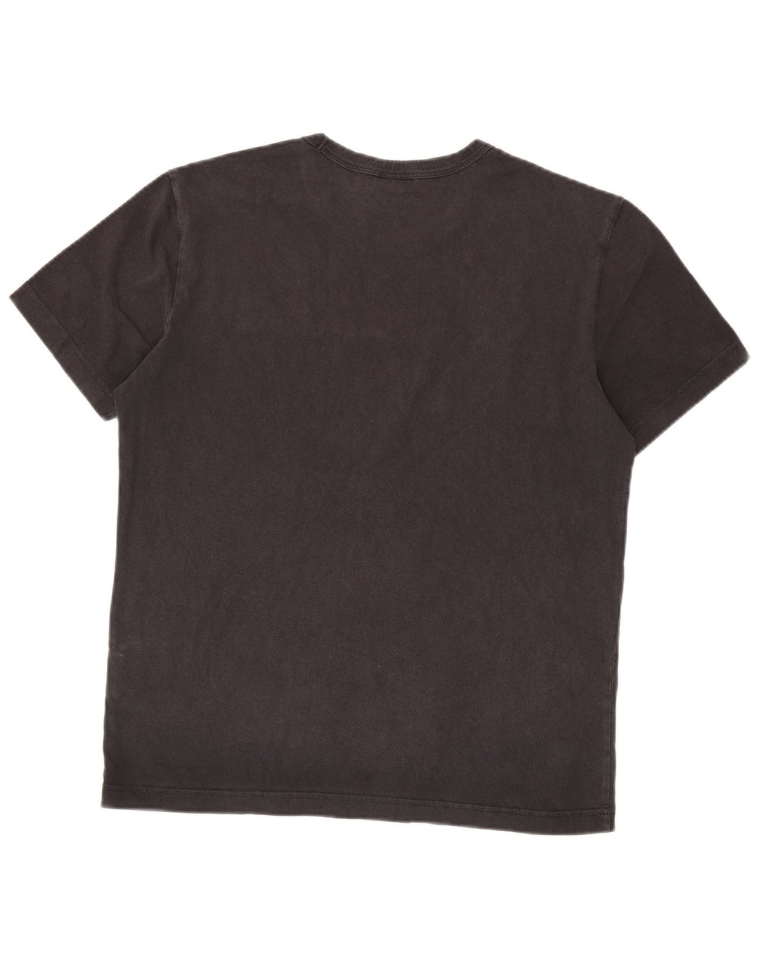 T-shirt grafica da uomo Champion Top in cotone nero medio