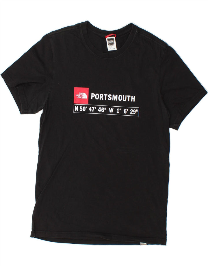 THE NORTH FACE Mens Graphic T-Shirt Top Small Black Cotton Vintage The North Face and Second-Hand The North Face from Messina Hembry 