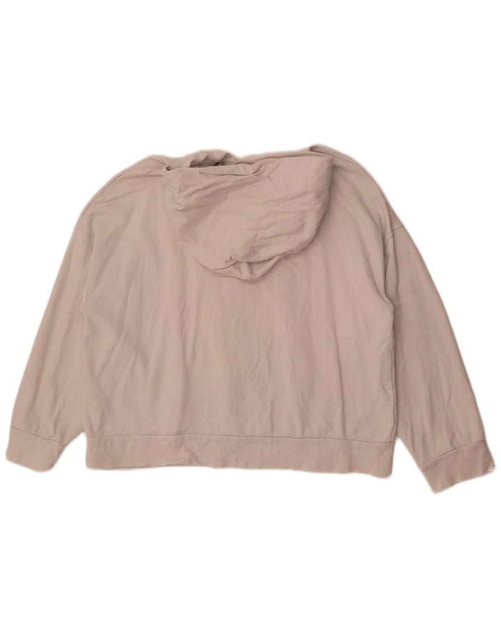 Maglione con cappuccio oversize grafico da donna Levi's UK 14 Cotone bianco medio