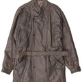 Cappotto in pelle da uomo DRESSCO IT 54 2XL Pelle grigia