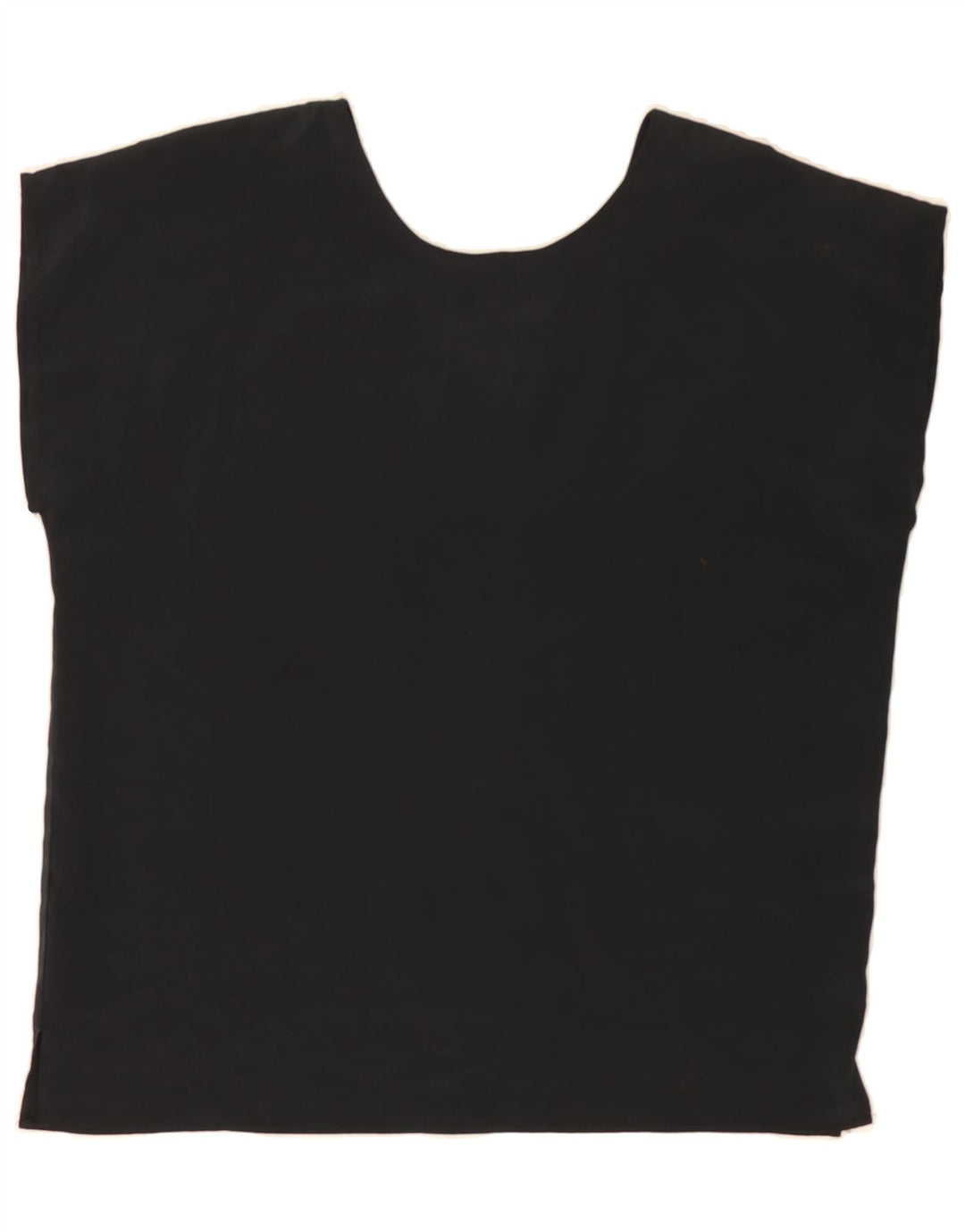 VINTAGE Womens Blouse Top UK 16 Large Black Vintage Vintage and Second-Hand Vintage from Messina Hembry 