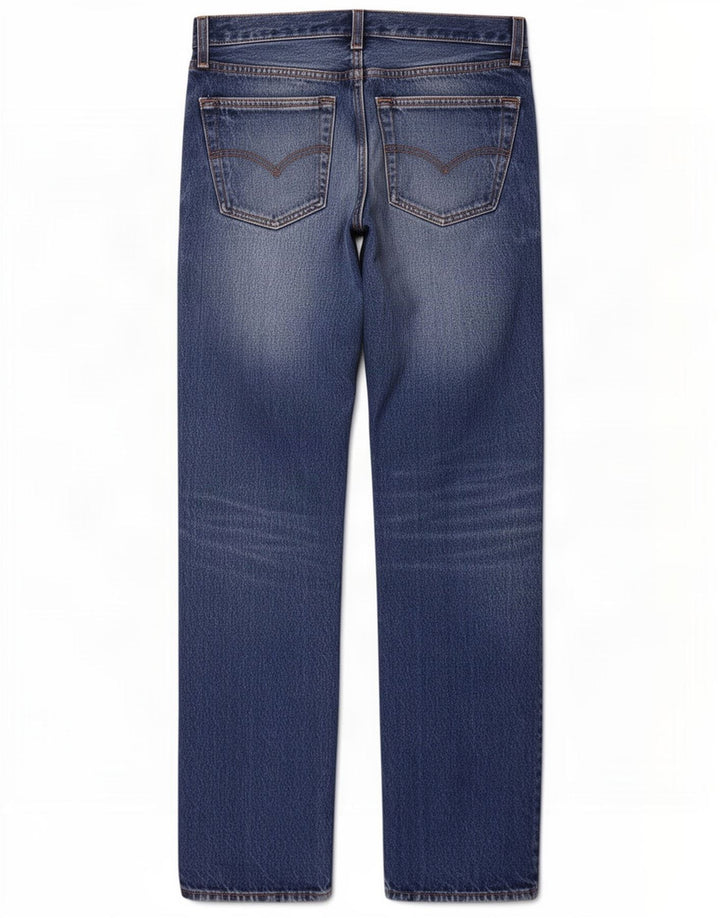 Jeans dritti da donna Levi's W32 L30 cotone blu