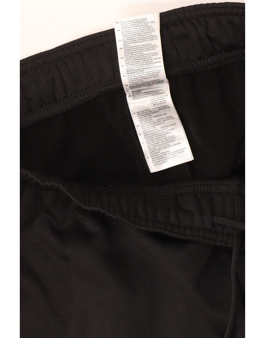 Pantaloni da tuta da uomo Adidas Joggers XL Poliestere color block nero