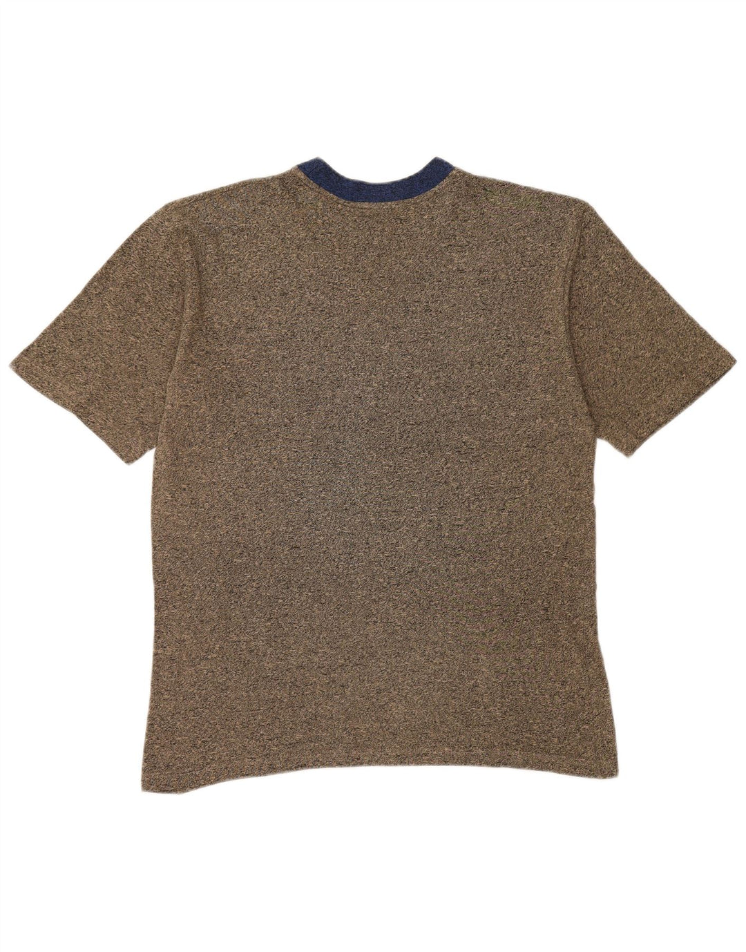 T-shirt ASICS da uomo, taglia grande, in cotone color block marrone