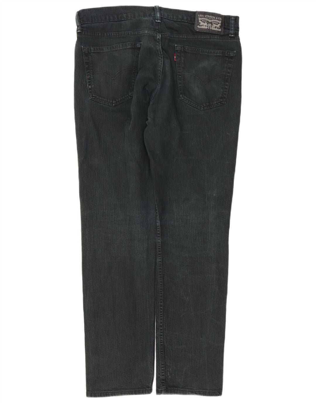 Jeans slim da uomo LEVI'S W34 L32 cotone nero