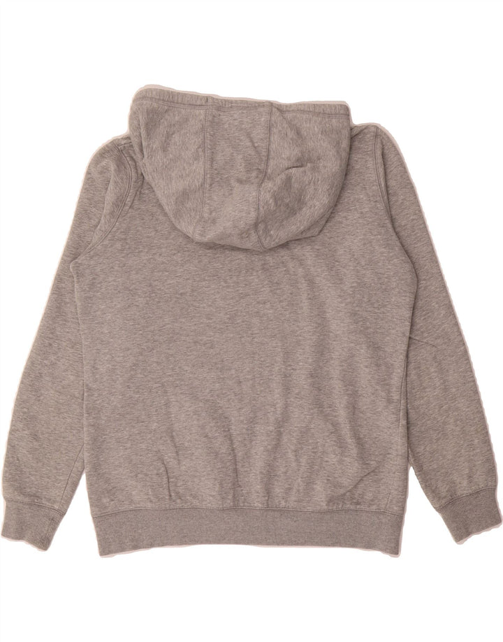 ROXY Womens Oversized Graphic Hoodie Jumper UK 10 Small Grey Cotton Vintage Roxy and Second-Hand Roxy from Messina Hembry 