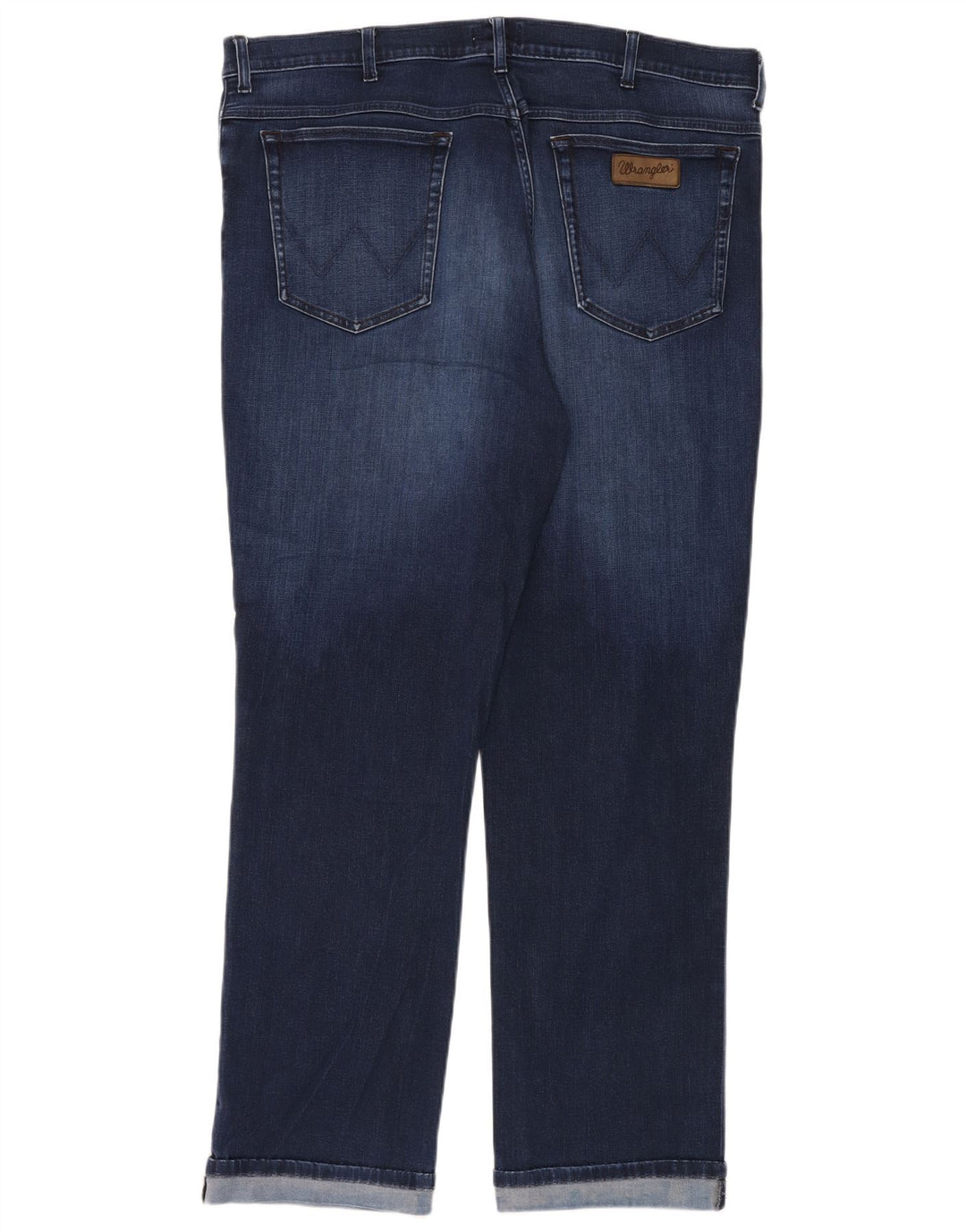 Jeans dritti da uomo Wrangler Texas W44 L32 cotone blu navy