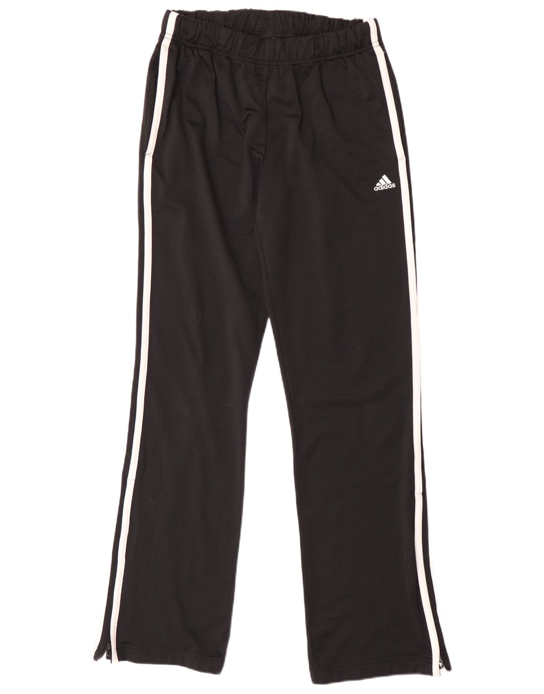 Pantaloni della tuta da ragazzo Adidas 15-16 anni in poliestere nero