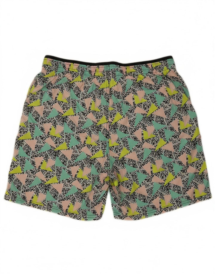 Pantaloncini sportivi Nike da uomo, poliestere geometrico multicolore medio