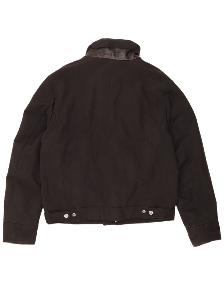 Giacca Utility Trussardi Uomo IT 52 XL Nera Poliammide