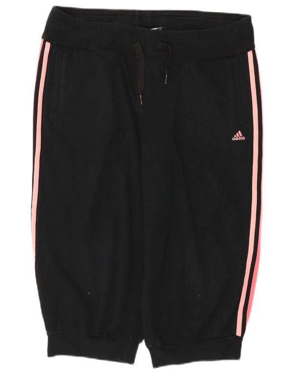 Pantaloni da tuta da donna ADIDAS Climalite Joggers UK 16/18 Large Nero
