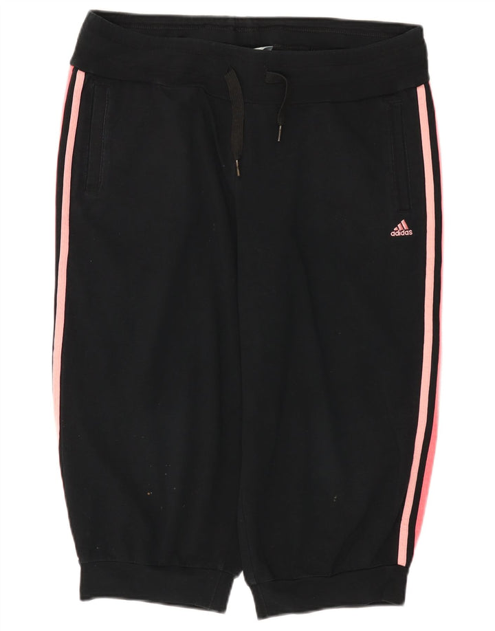 Pantaloni da tuta da donna ADIDAS Climalite Joggers UK 16/18 Large Nero