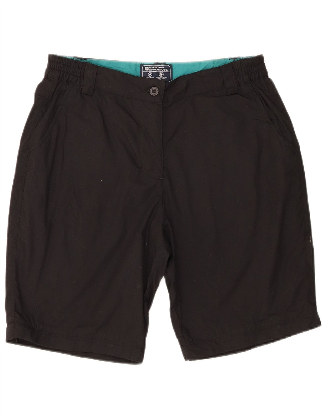 Pantaloncini chino da donna Mountain Warehouse UK 10 piccoli W28 poliestere nero
