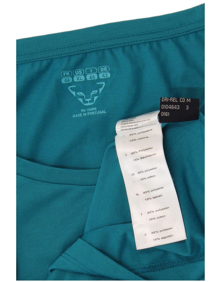 Maglietta grafica da donna Dynafit Top UK 18 XL poliestere blu