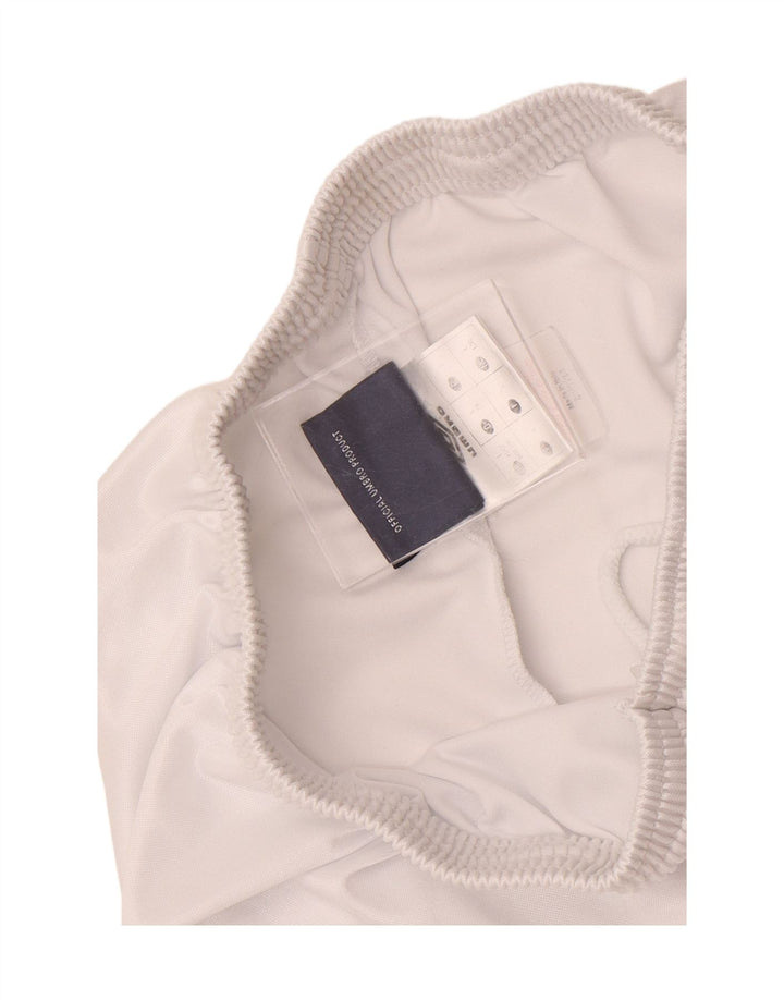 Pantaloncini sportivi Umbro da uomo grandi bianchi