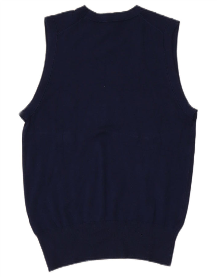 Canotta canotta da donna Zara UK 10 piccola blu navy