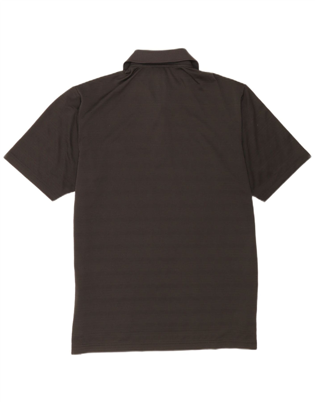 Polo Adidas da uomo grande in poliestere a righe nere