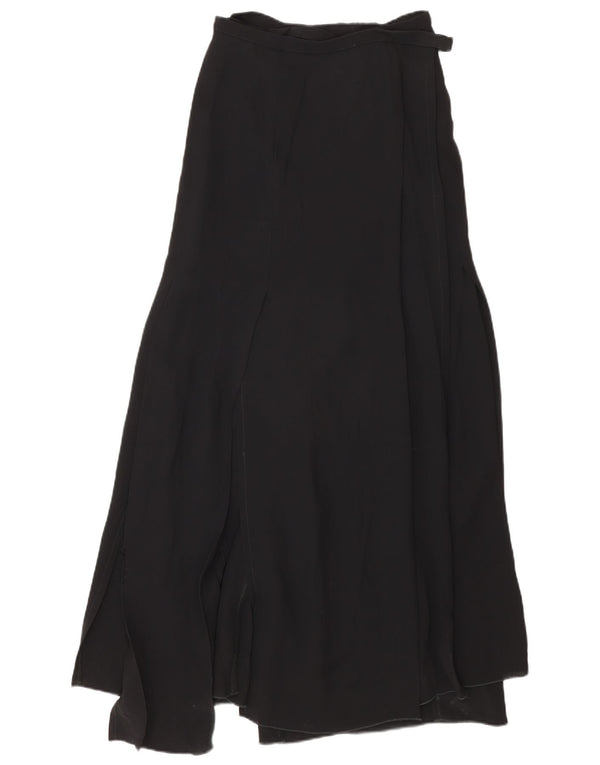 Gonna lunga da donna Gianfranco Ferre IT 42 media W28 viscosa nera