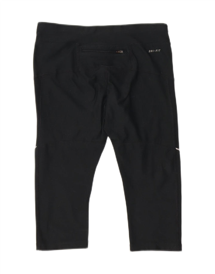 NIKE Womens Dri Fit Sport Shorts UK 10 Small Black Polyester Vintage Nike and Second-Hand Nike from Messina Hembry 