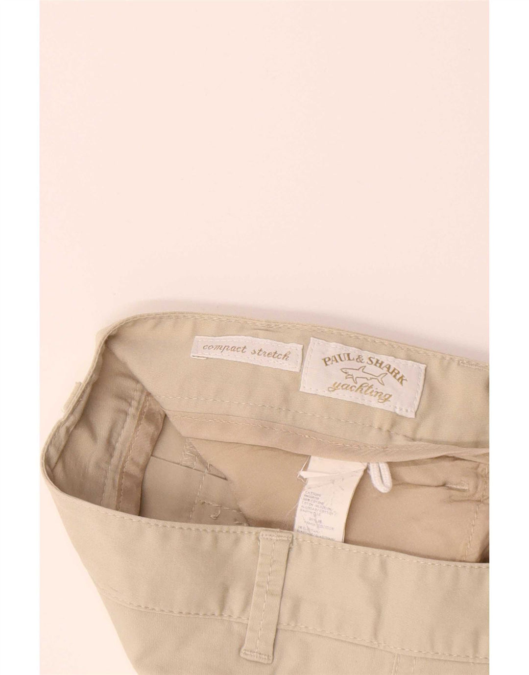 Pantaloni casual bootcut da donna Paul & Shark IT 44 medio W32 L29 Beige