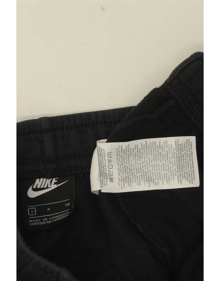 Pantaloni da tuta da uomo Nike Joggers piccoli in cotone nero