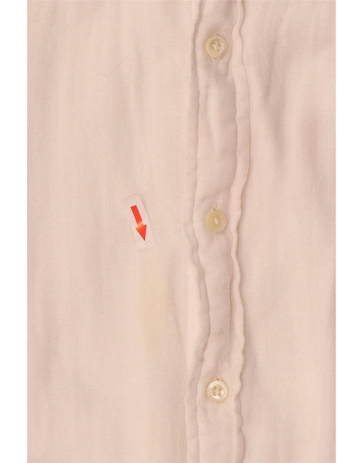 Camicia Ralph Lauren da uomo su misura, taglia grande, in cotone bianco