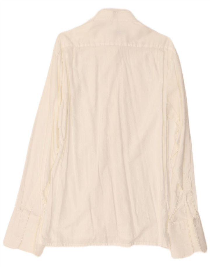 Seidensticker Camicia formale da uomo taglia 40 Cotone floreale bianco medio