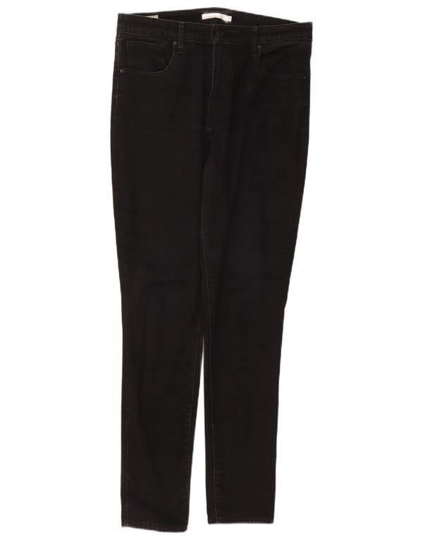 Levi's Womens 721 High Rise Skinny Jeans W32 L30 Black