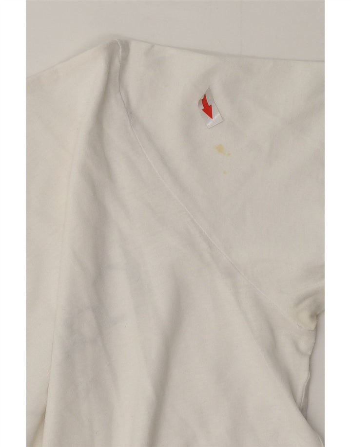 Maglietta grafica da uomo Calvin Klein Jeans Top in cotone bianco medio