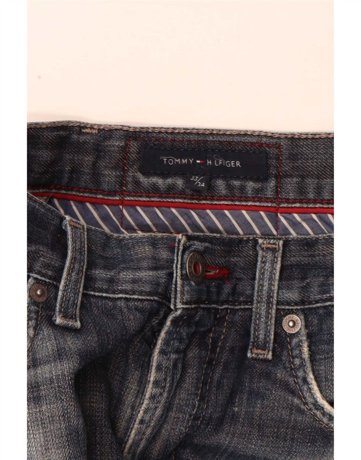 Jeans dritti da uomo Tommy Hilfiger W33 L34 Blu